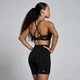 Дамски спортен сутиен MP Tempo Twist Back - черен