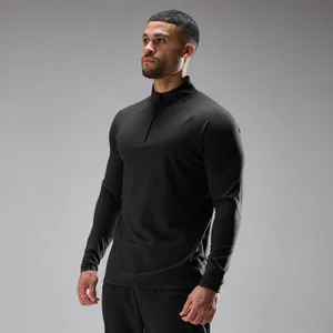 MP мъжки топ Training Ultra Jersey 1/4 Zip - черен - Size XS