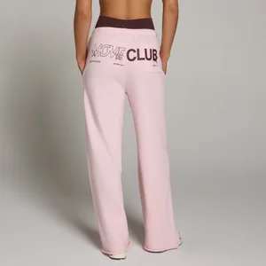 MP дамски спортен панталон Move Club Graphic Lightweight Loopback с прав крачол - пудра - Size M