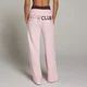 MP дамски спортен панталон Move Club Graphic Lightweight Loopback с прав крачол - пудра