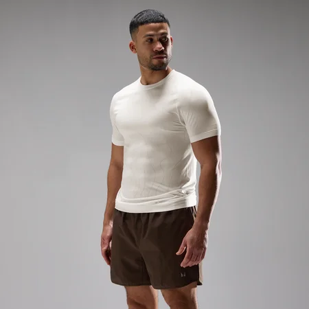 MP мъжка тениска Velocity Ultra Seamless - костен