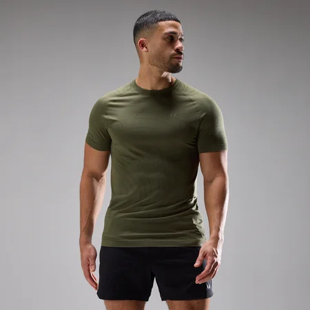 MP мъжка тениска Velocity Ultra Seamless - маслиненозелено