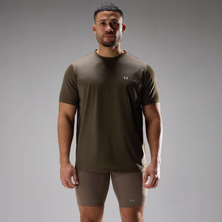 Мъжка тениска MP Velocity Ultra Mesh - земен
