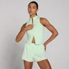 MP women's Tempo елек с цип - светлозелен