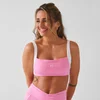 MP дамски X Tatiana контрастен спортен сутиен с усукан гръб - Pretty Pink