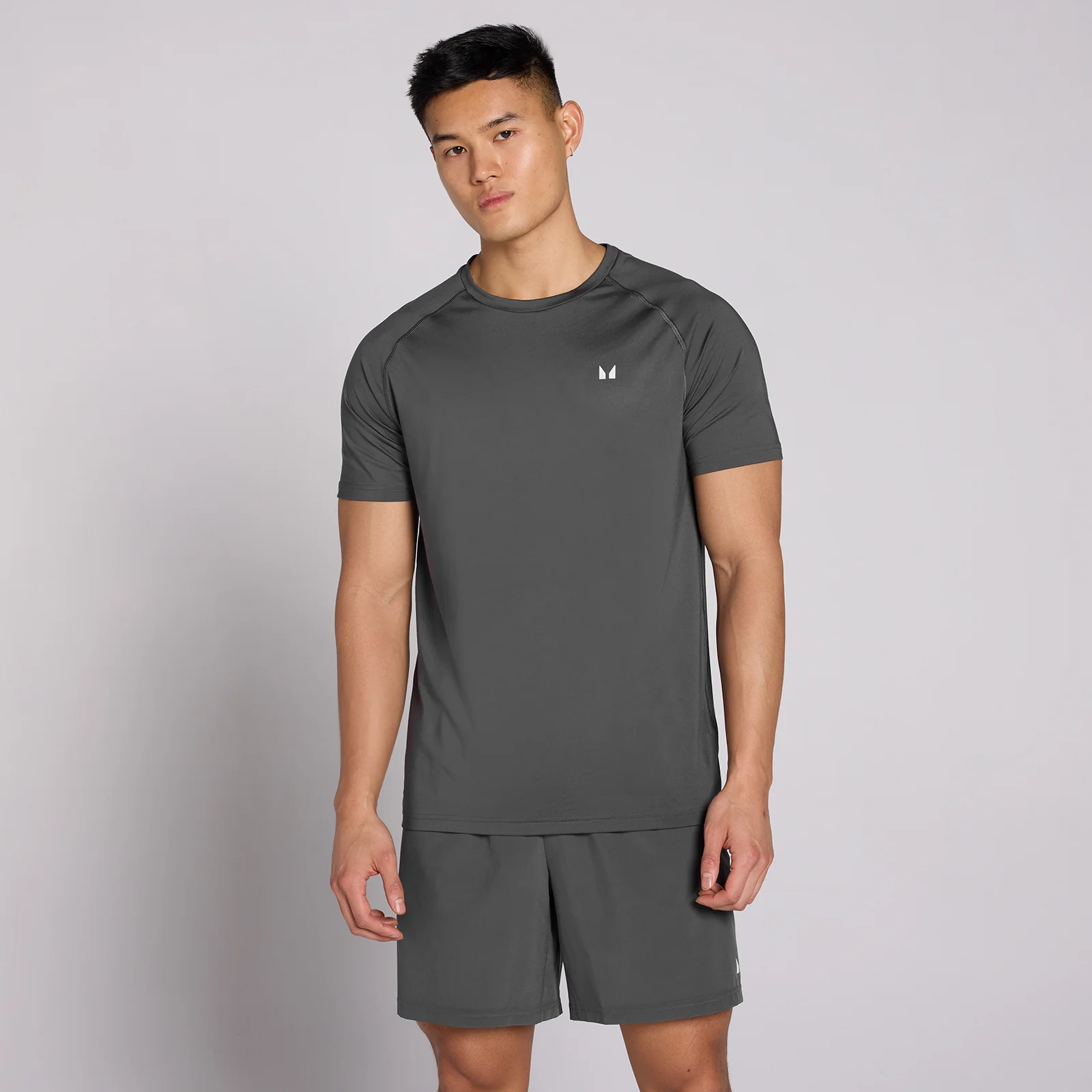MP Men's Training Short Sleeve T-Shirt - Dark Grey - S Изображение 1