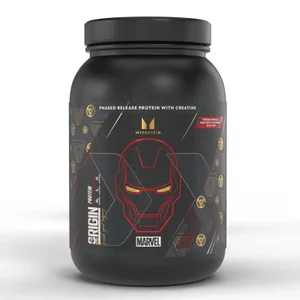 Origin Protein – Железния човек – Торта червено кадифе | MARVEL - Flavour MARVEL Iron Man - Red Velvet Cake
