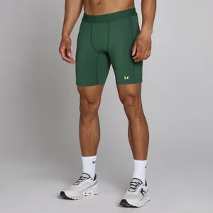 MP мъжки хибридни къси клинове с джоб - тъмнозелен - Size XS
