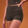 MP Women's Tempo къси шорти със scrunch детайл отстрани - какао