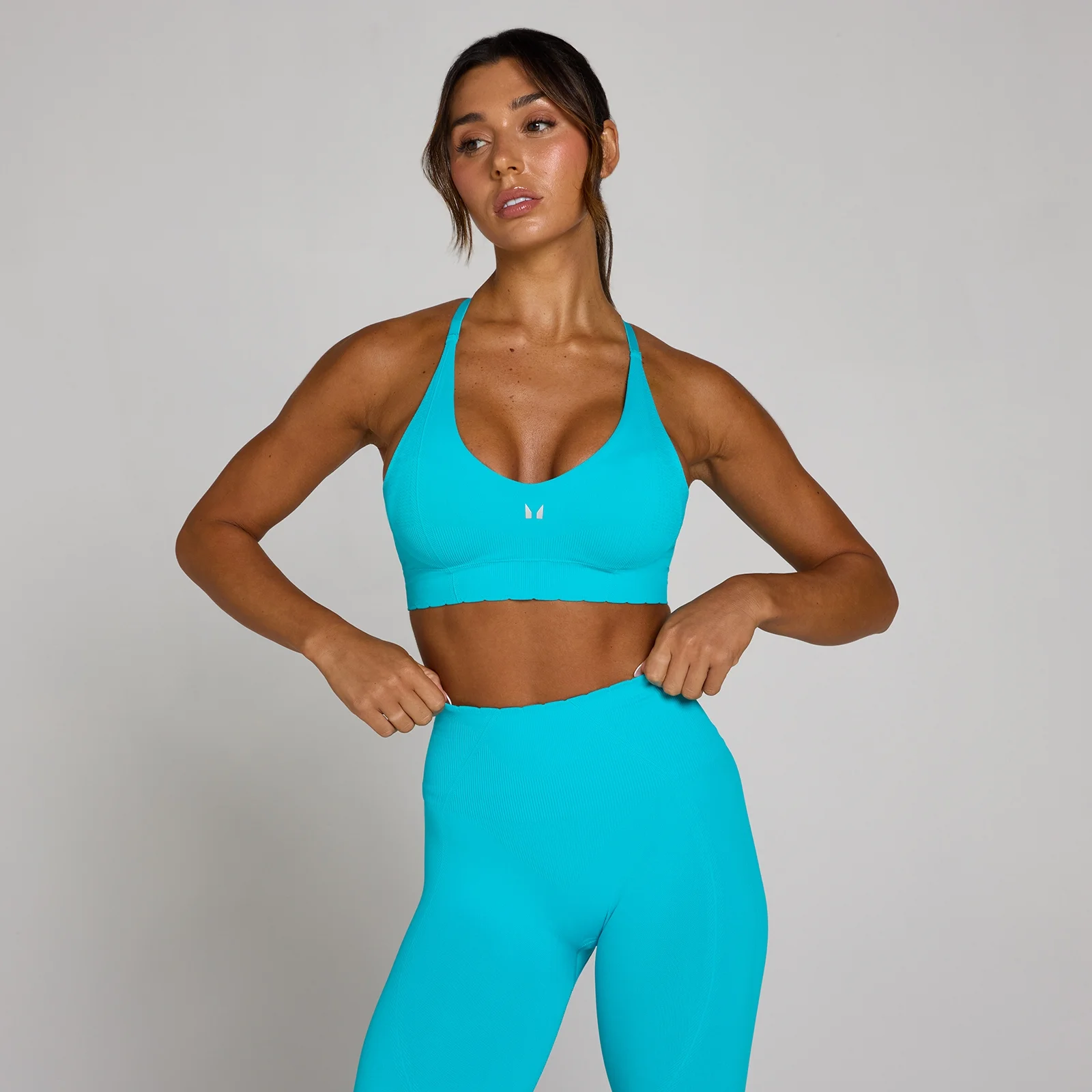 MP Women's Tempo Ultra безшевен спортен сутиен - електрическо синьо - XS Изображение 1
