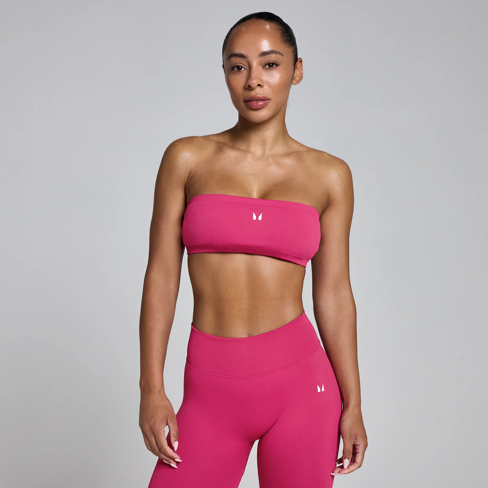 MP дамски спортен сутиен Lift Bandeau - наситеночервено - XS Изображение 1