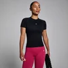 MP женска безшевна тениска Lift Body Fit - черно