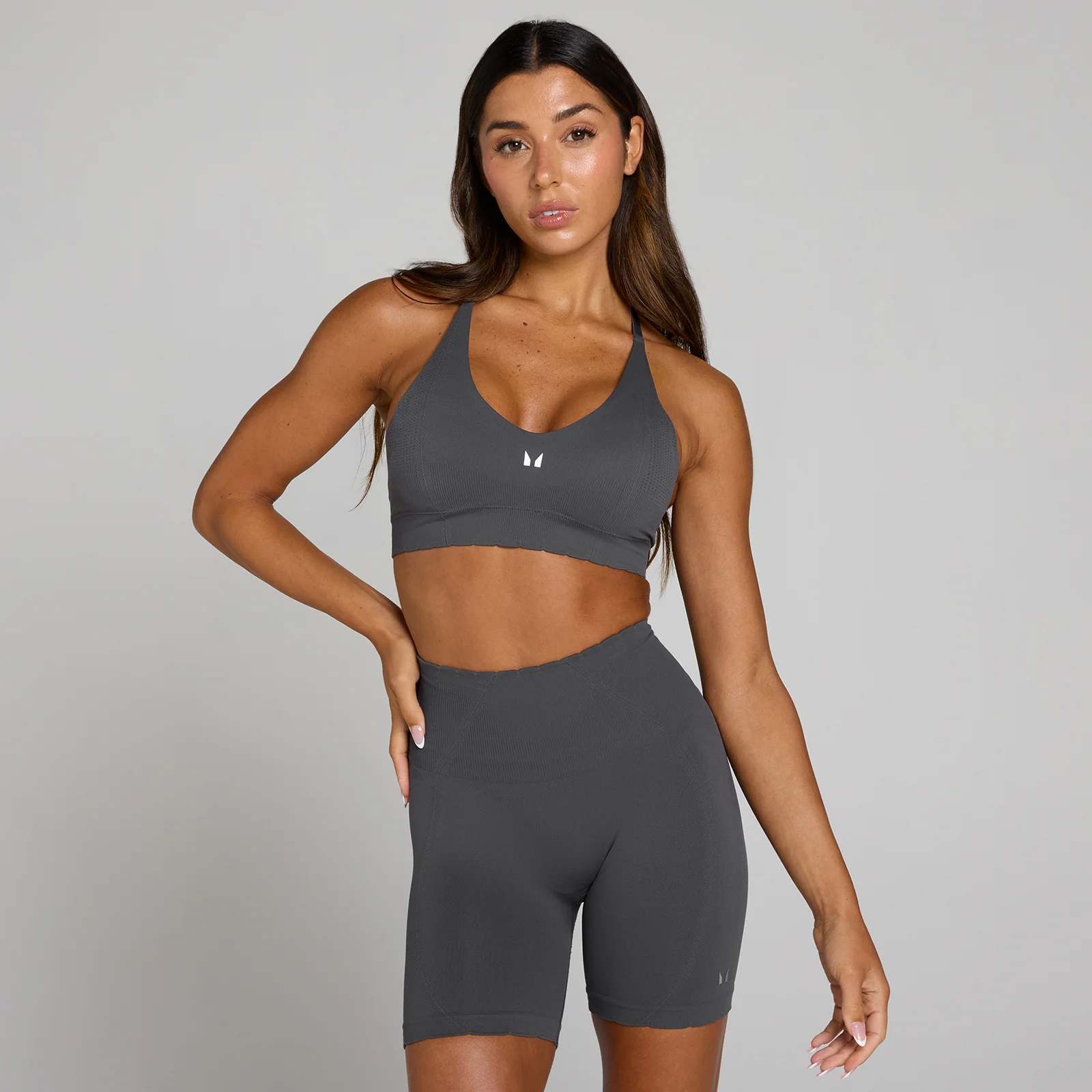 MP Women's Tempo Ultra спортен сутиен - здрав сив - XS Изображение 1