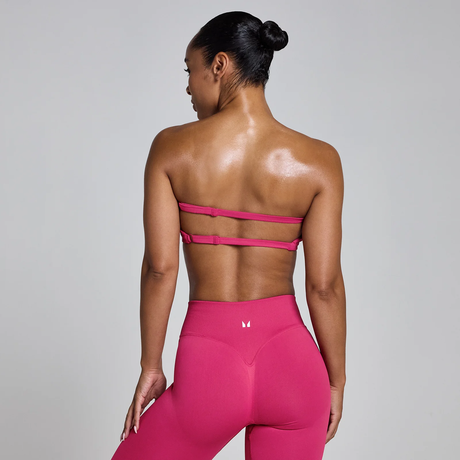 MP дамски спортен сутиен Lift Bandeau - наситеночервено - S Изображение 1