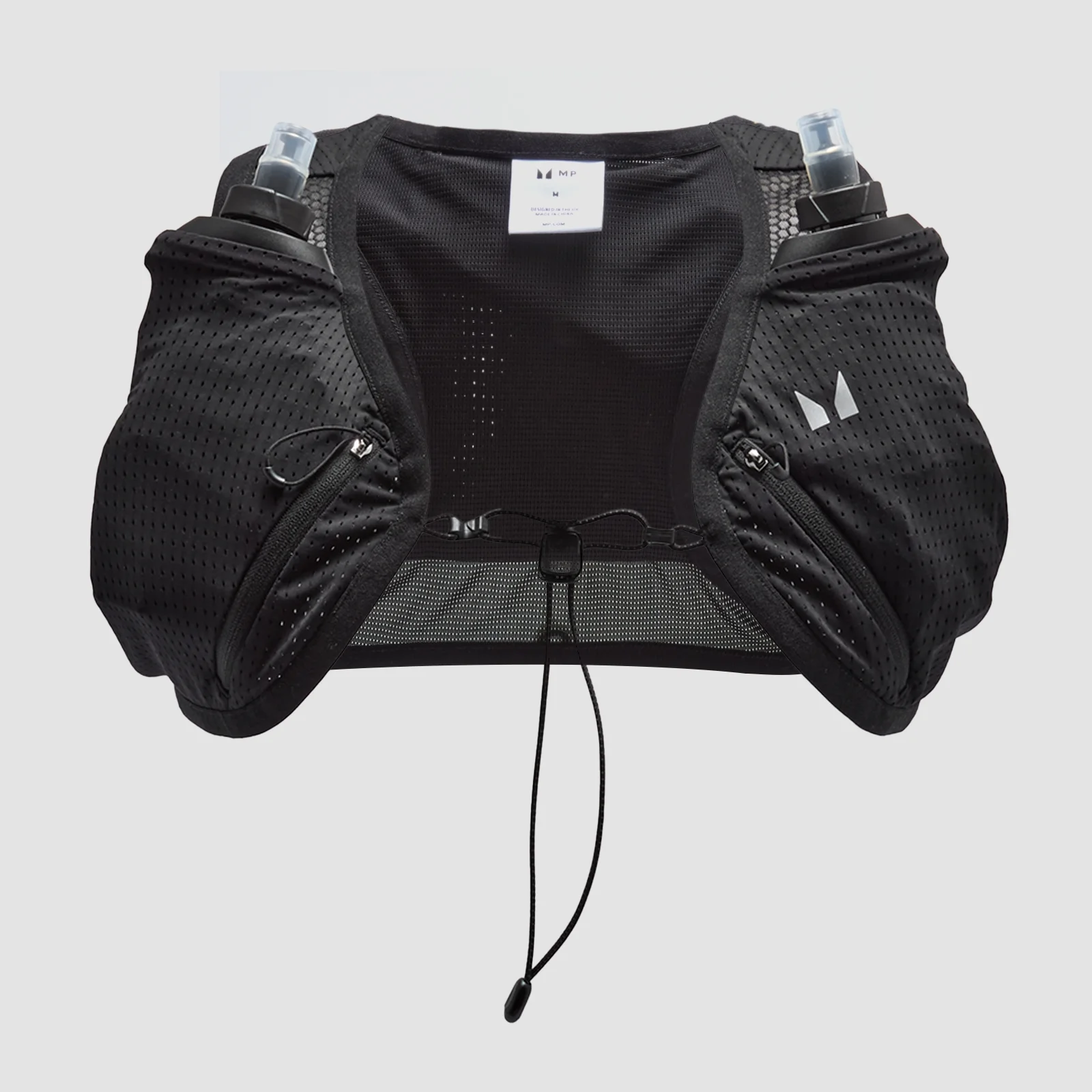 MP Compact Hydration Vest & 2 Soft Running Bottles Bundle - Black - S Изображение 1