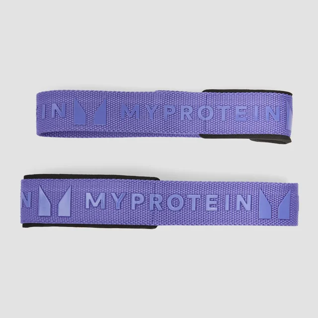 Myprotein силиконови колани за вдигане с чанта - power indigo