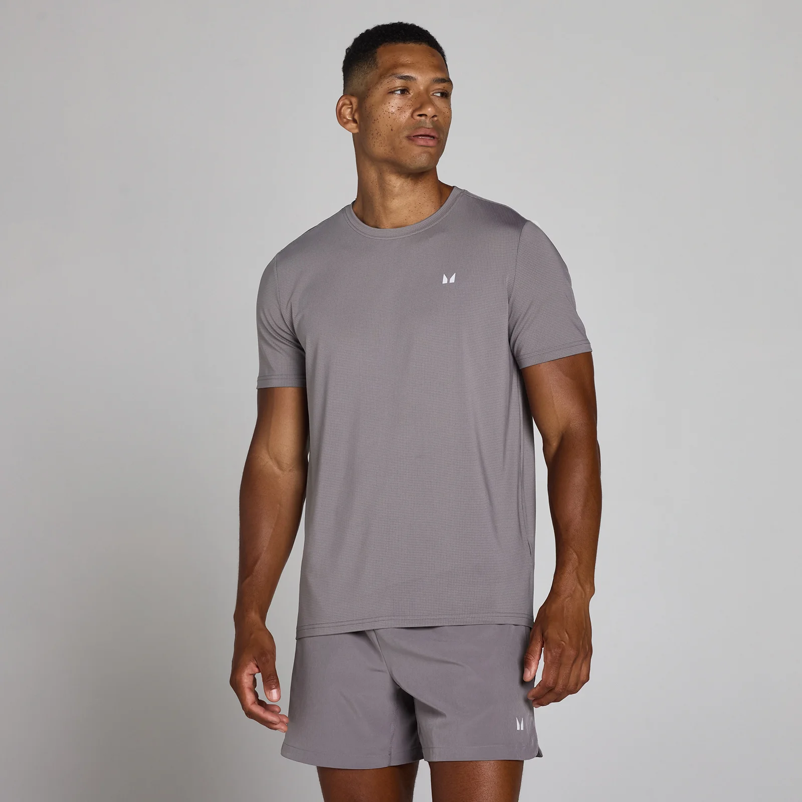 MP Men's Training Grid T-Shirt - Graphite - M Изображение 1