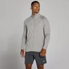 MP Men's Training Ultra блуза с цип и вафлена текстура - варовиковосив