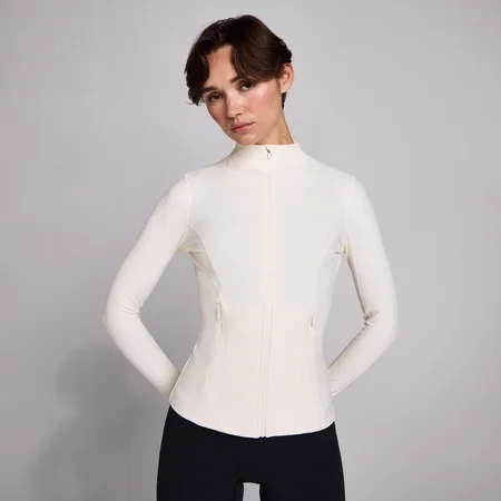 MP Women's SculptForm яке с цип - перлено