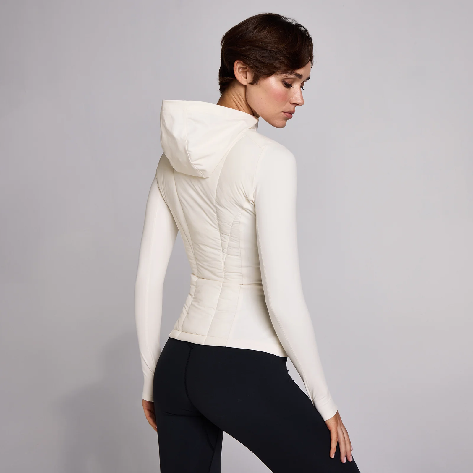 MP женско SculptForm хибридно яке - Pearl - XS Изображение 1