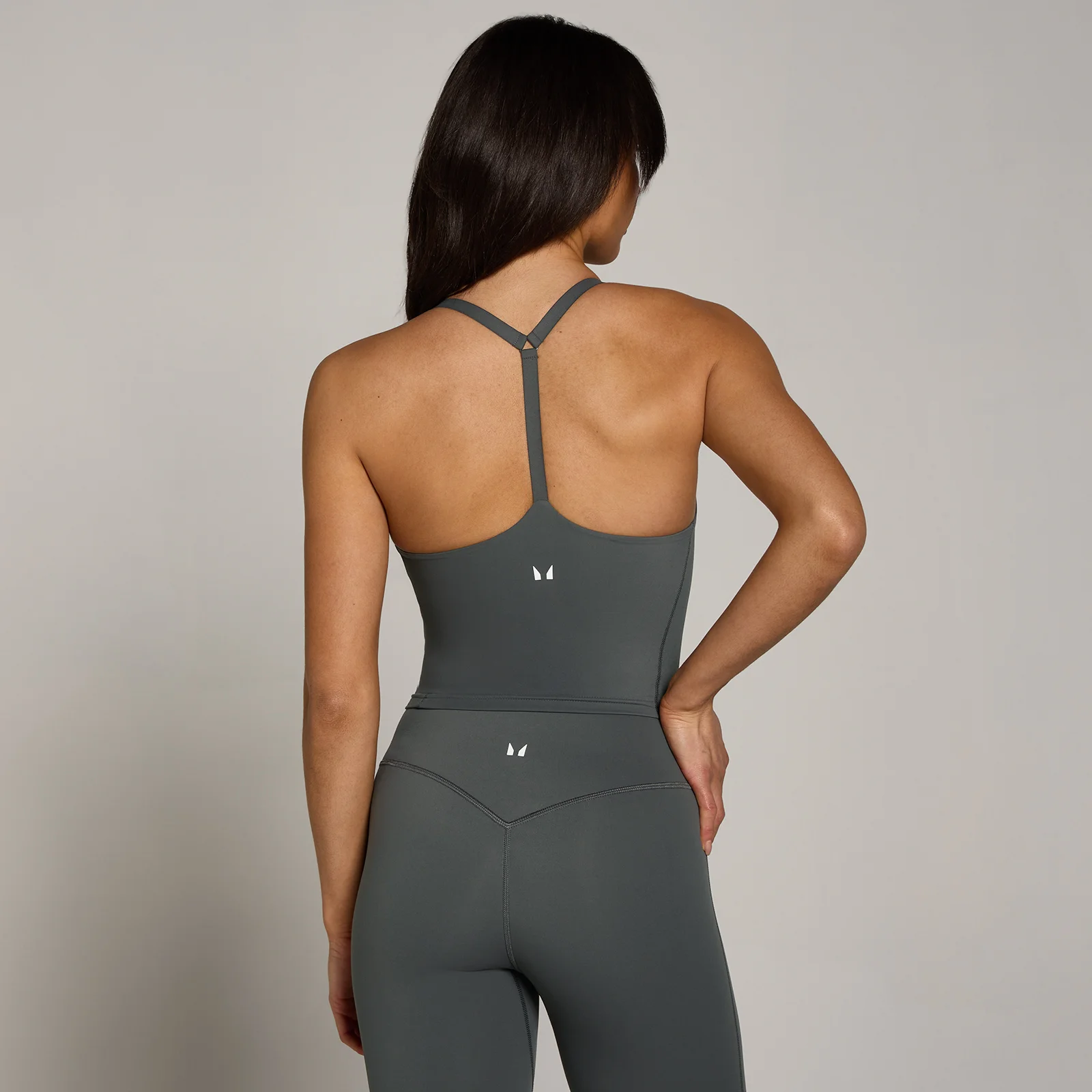 MP Women's Tempo Strappy Racerback Vest - Dark Grey - S Изображение 1