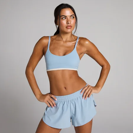 MP Women's Tempo Contrast спортен сутиен - тъмносин