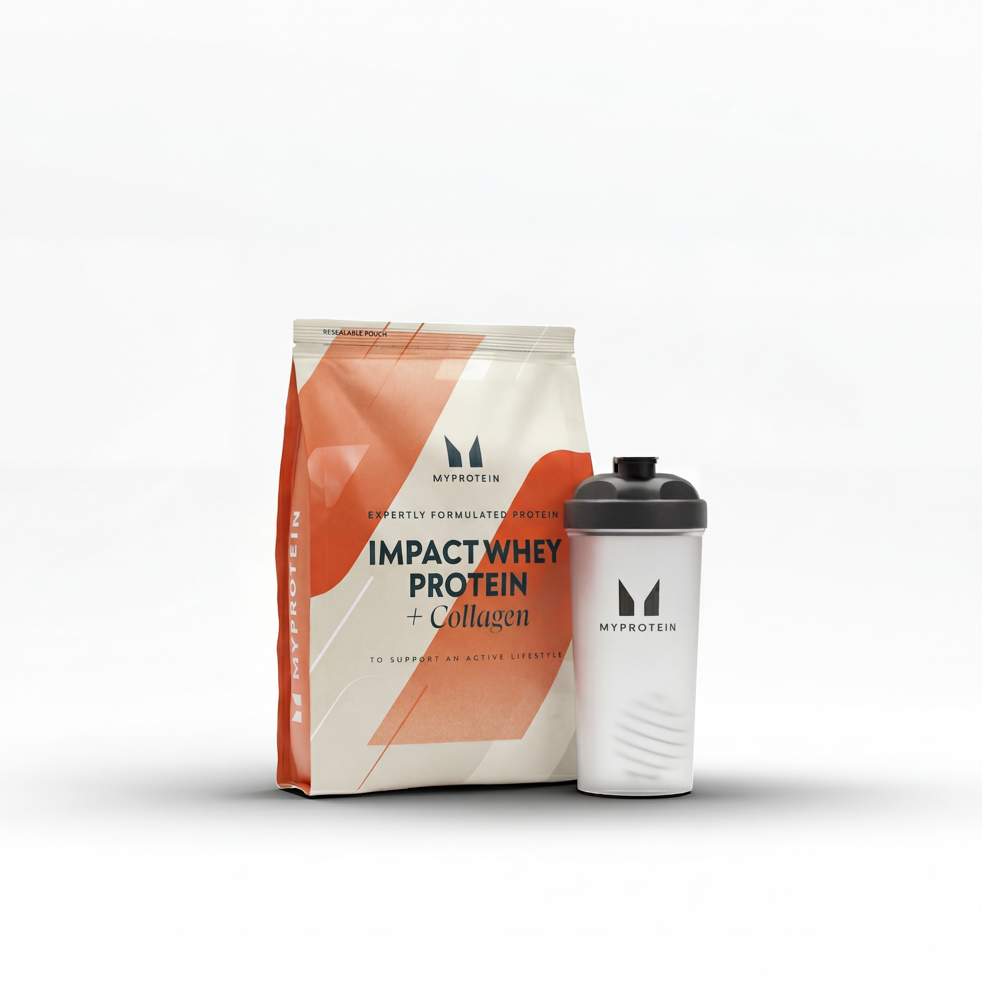 Impact Protein пакет - 30Порции - Shaker - Chocolate (+Collagen) Изображение 1