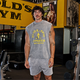 MP X Gold's Мъжки Washed Graphic Oversized Tank - Steel Blue